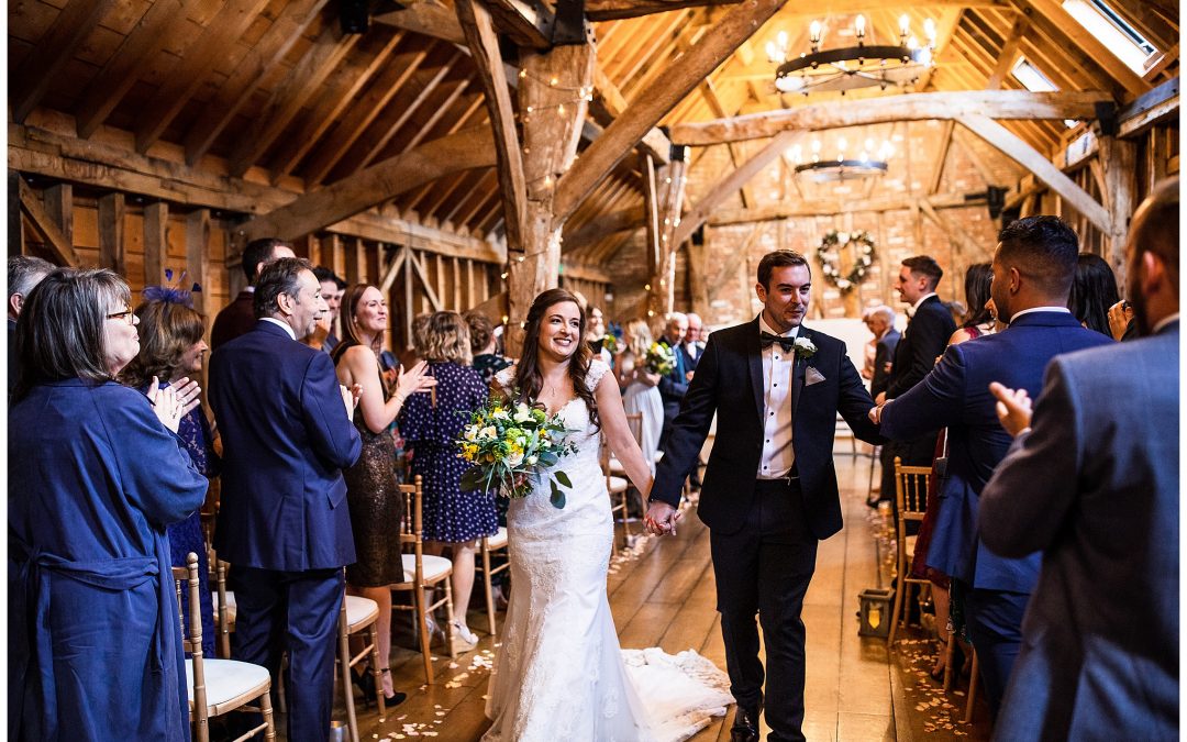 A ROMANTIC RUSTIC WEDDING IN BASSMEAD MANOR BARNS – SARAH AND SCOTT