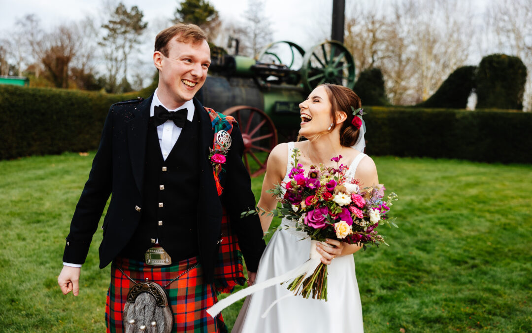 Spring South Farm Wedding with E&C