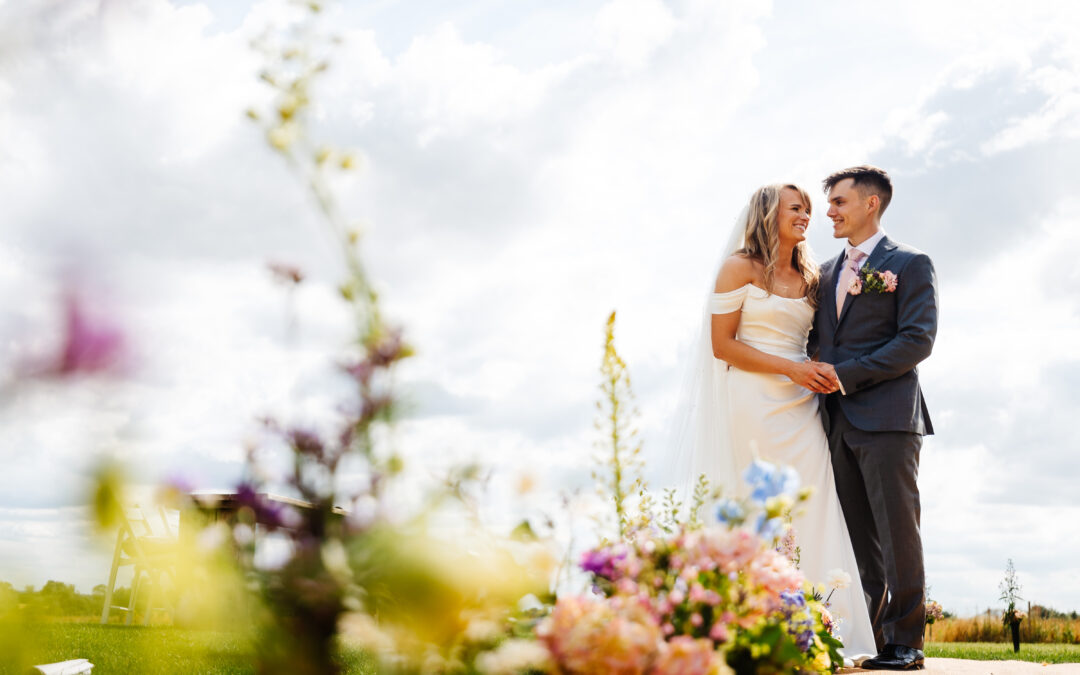 A stunning, outdoor ceremony in Felmersham. The Wedding of Mr & Mrs Walters.